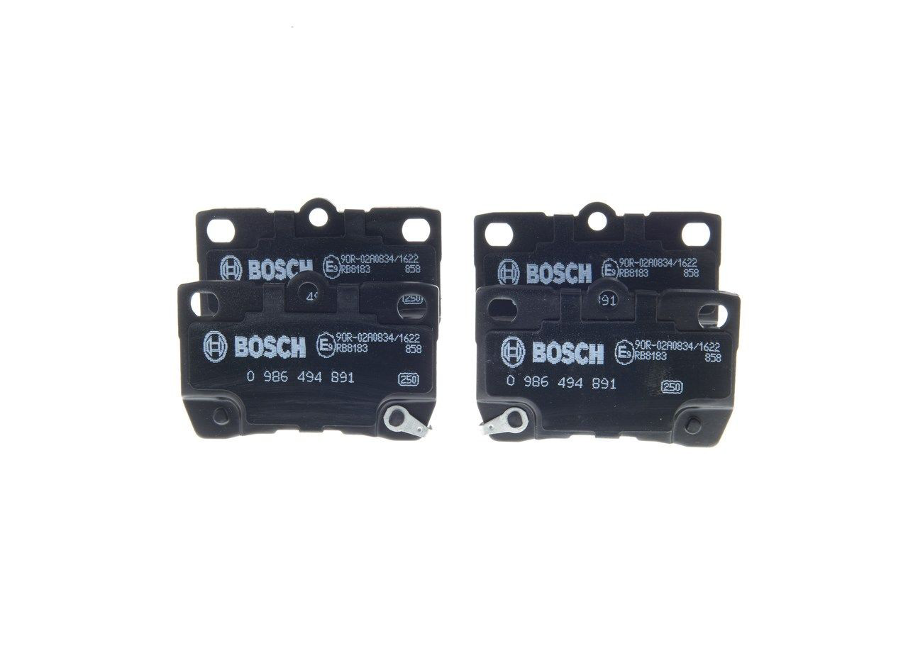 Comprar 0986494891 Bosch Pastillas de freno traseras