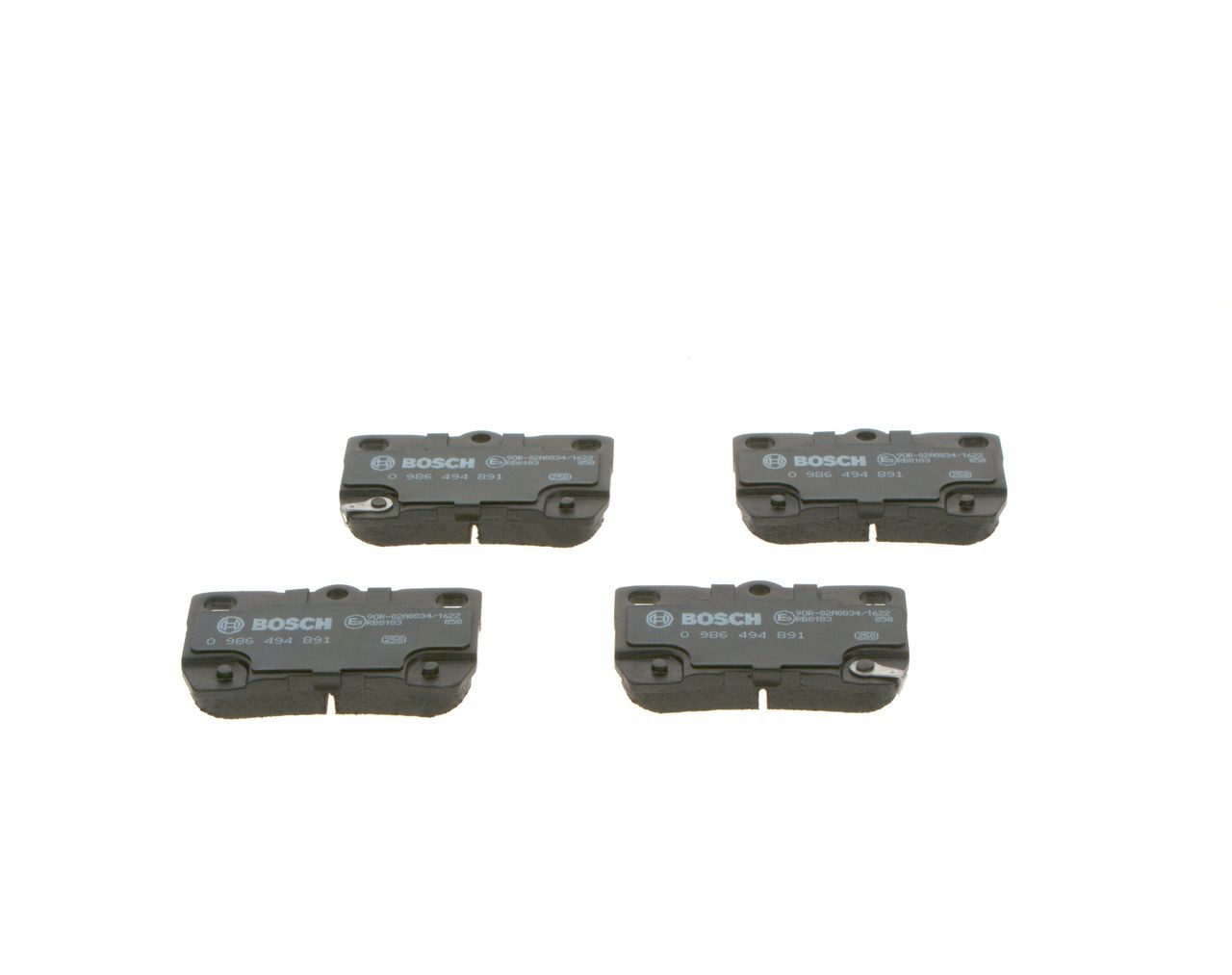 Pastillas traseras de freno Bosch 0986494891 precio, desde 23,64 EUR