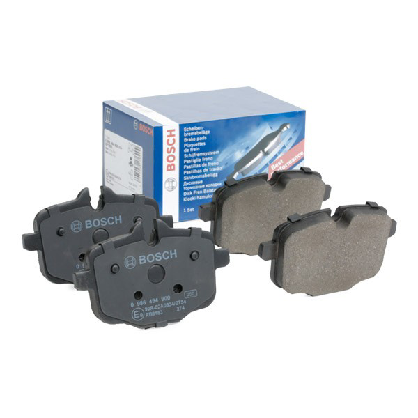 Pastillas de freno traseras 0986494900 Bosch