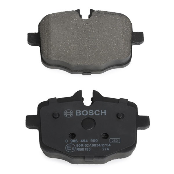 Pastillas de freno traseras 0986494900 Bosch