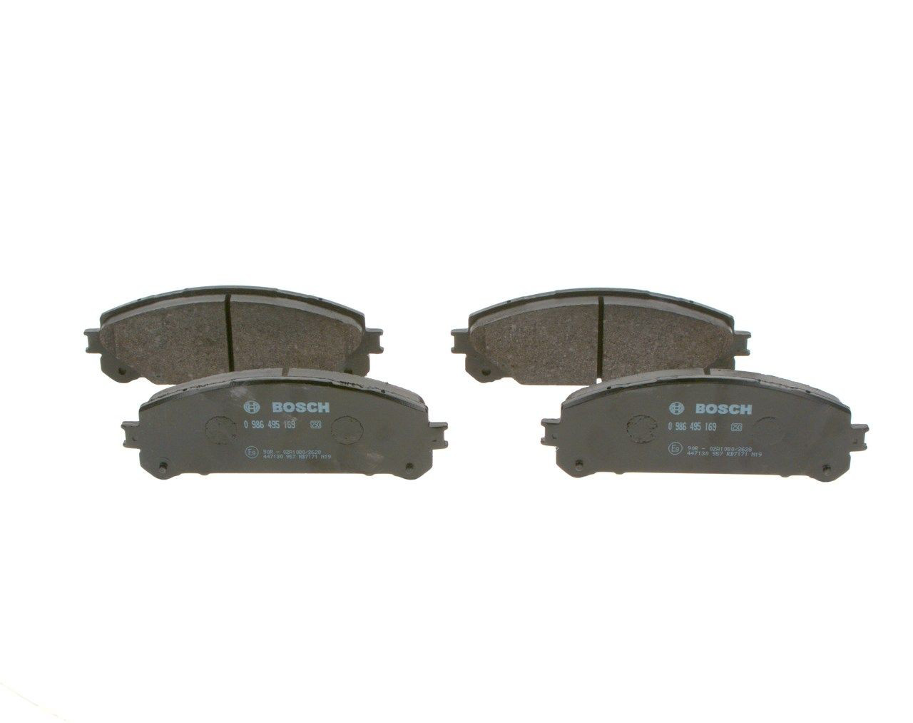 0986495169 Bosch Pastillas delanteras