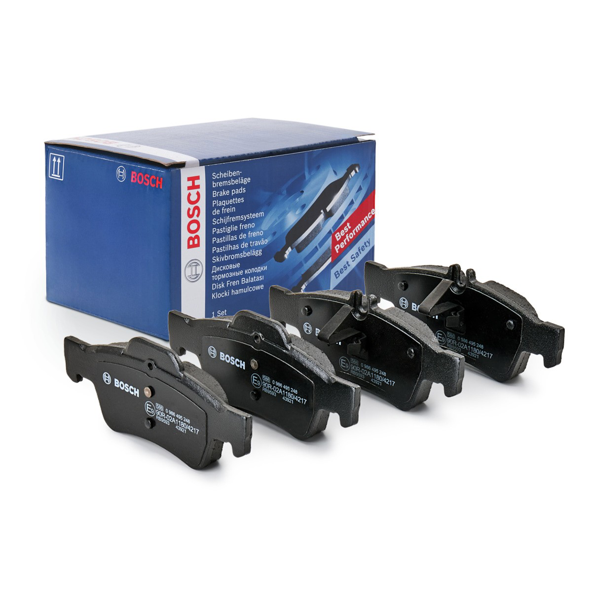Pastillas traseras de freno Bosch 0986495248 precio, desde 24,33 EUR