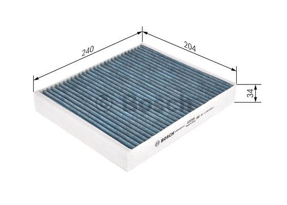 Filtro de cabina Bosch 0986628512 precio, desde 9,26 EUR