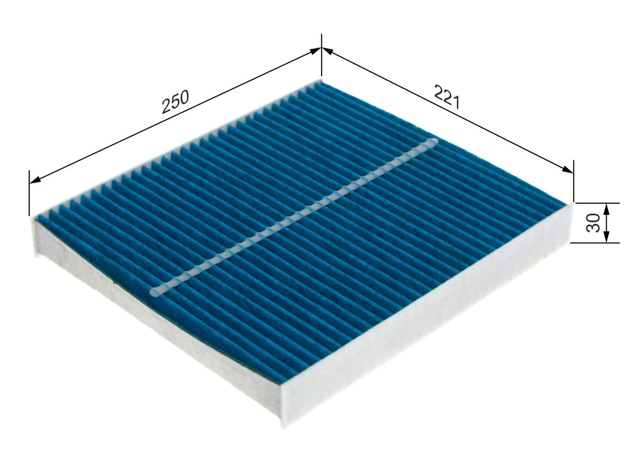 0986628566 Bosch Filtro antipolen