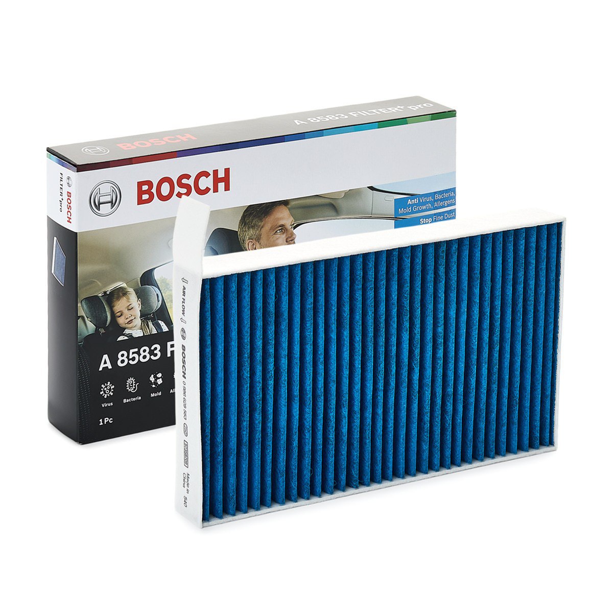 Filtro de cabina Bosch 0986628583 precio, desde 12,05 EUR