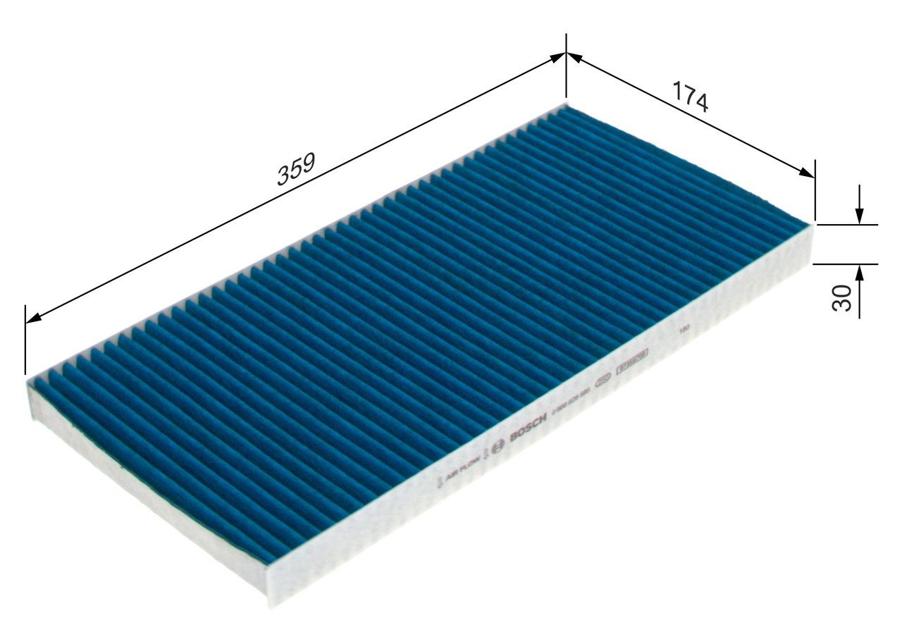 Filtro de polen Bosch 0986628585