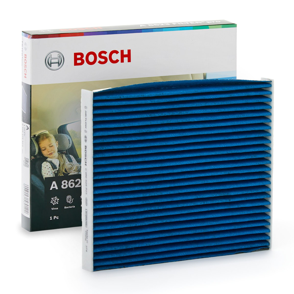 Filtro de habitáculo 0986628623 Bosch