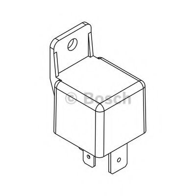0986AH0080 Bosch Relé eléctrico multifuncional