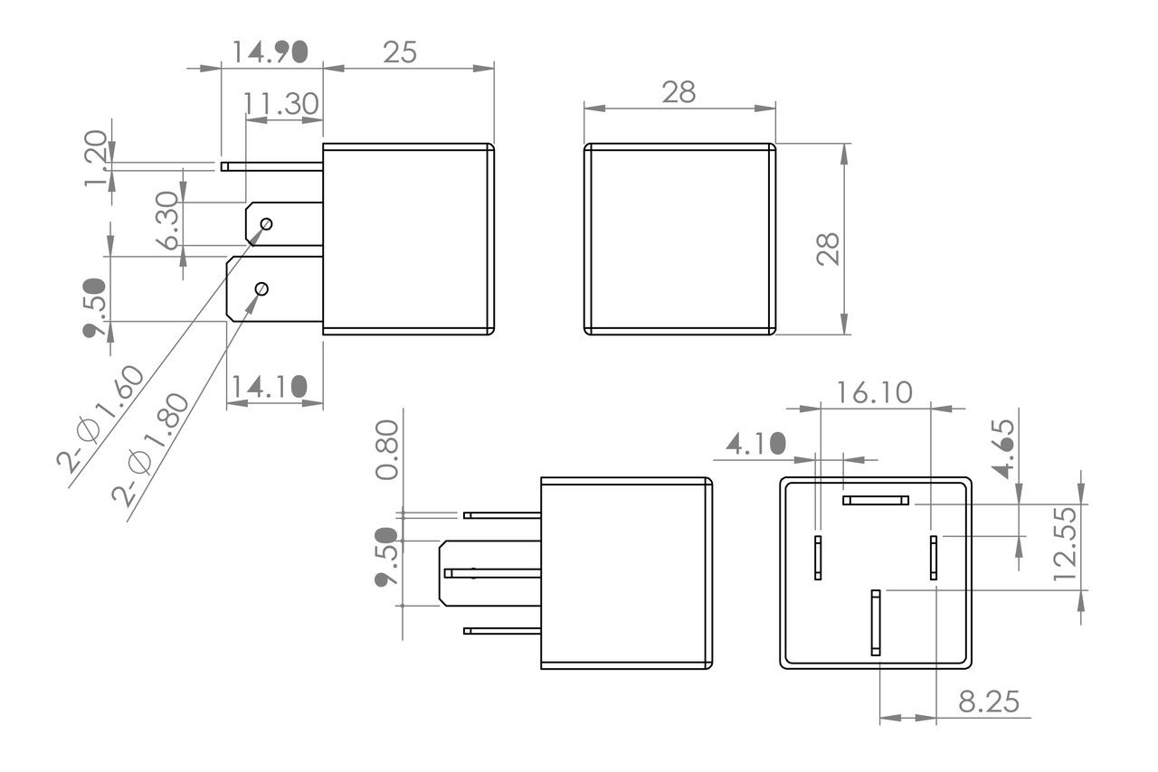 Comprar 0986AH0082 Bosch Relé eléctrico multifuncional