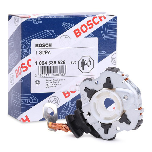 Soporte, escobillas de carbón, motor de arranque Bosch 1004336526