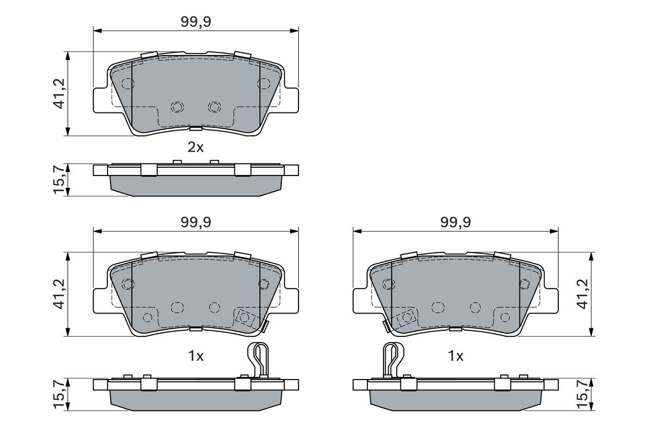 1004336534 Bosch Soporte de cepillo de motor de arranque 