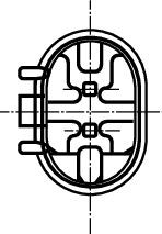1147412207 Bosch Válvula de control de líquido refrigerante