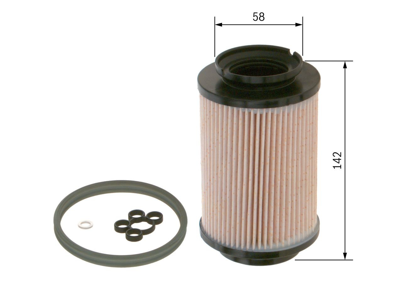 Filtro de combustible 1457070007 Bosch