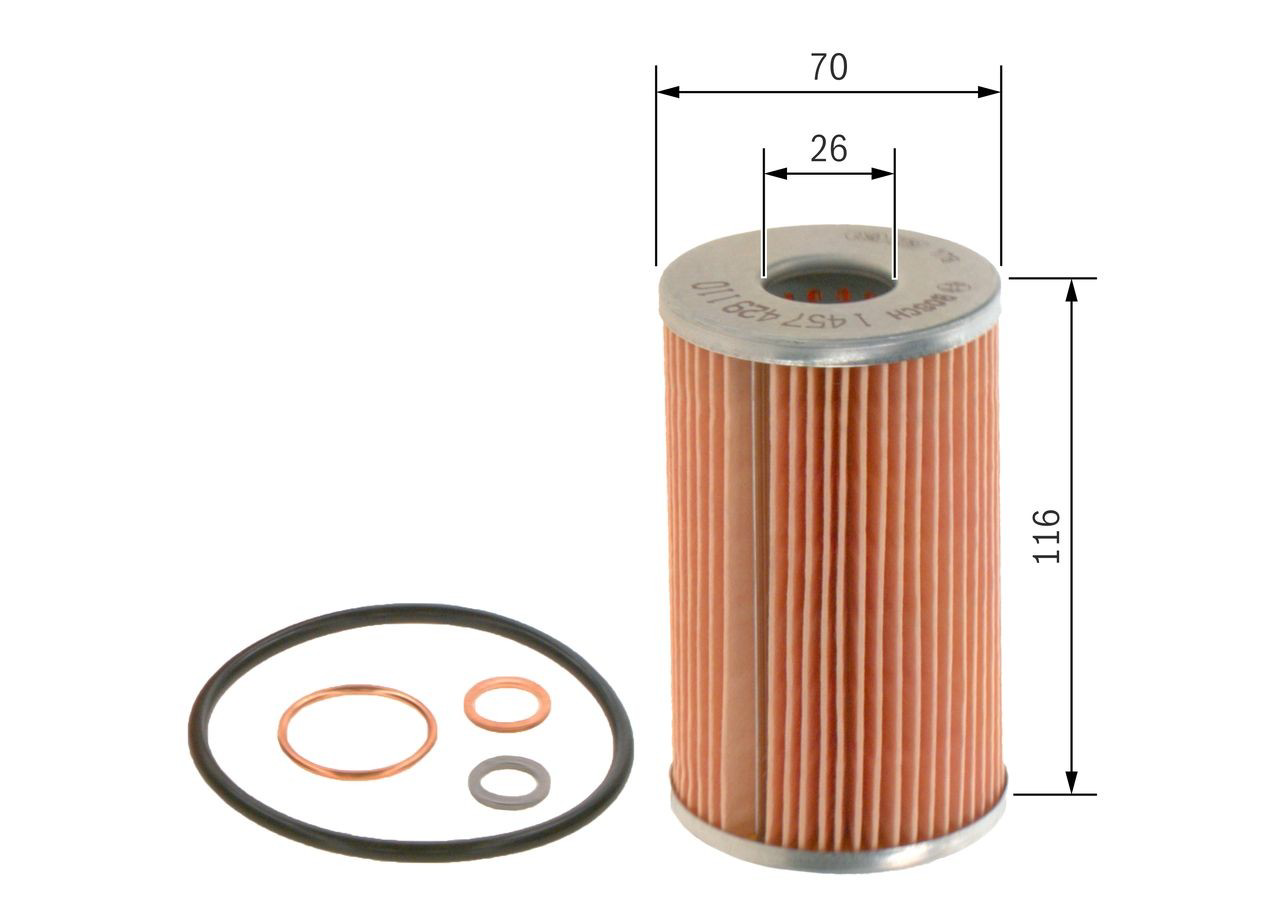 Comprar 1457429113 Bosch Filtros de aceite