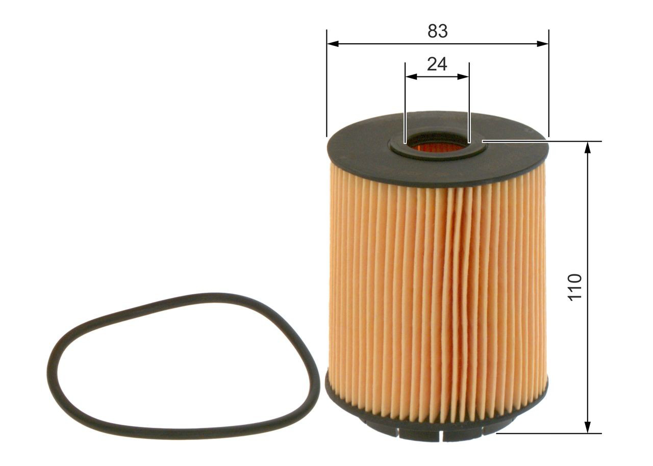 Filtro de aceite 1457429142 Bosch