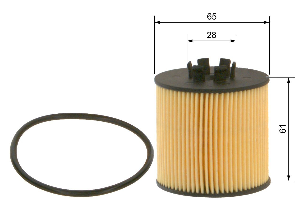Filtro de aceite 1457429301 Bosch