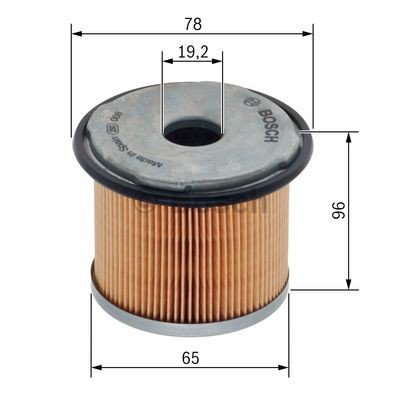 Filtro de gasoil Bosch 1457431720