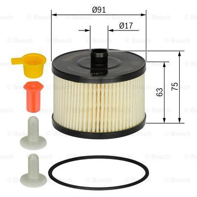 Filtro de gasoil Bosch 1457431723