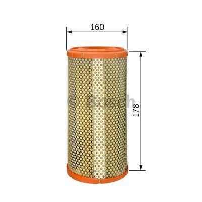 Filtro de aire 1457432138 Bosch