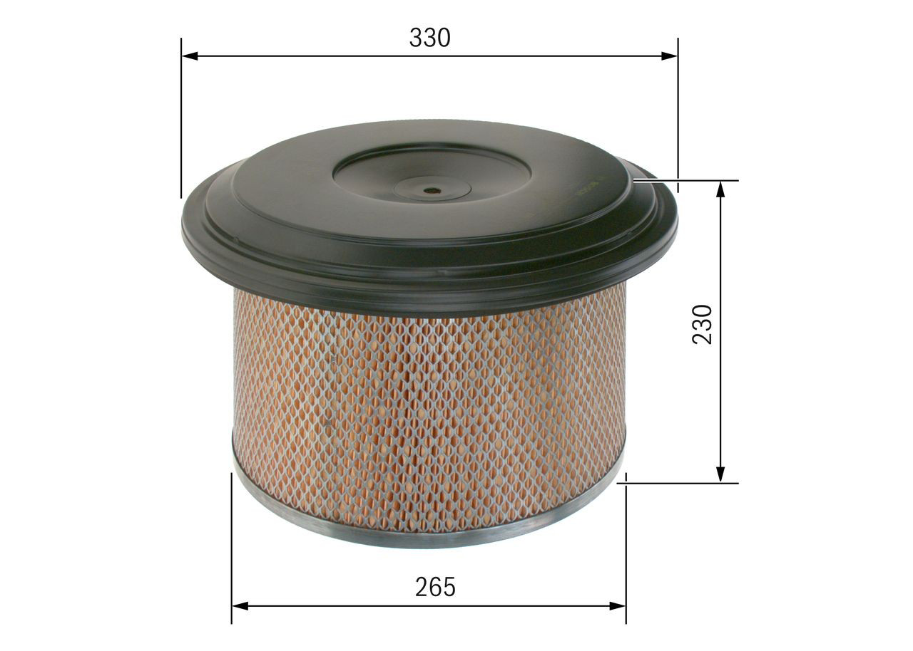 1457432192 Bosch Filtro de aire de motor