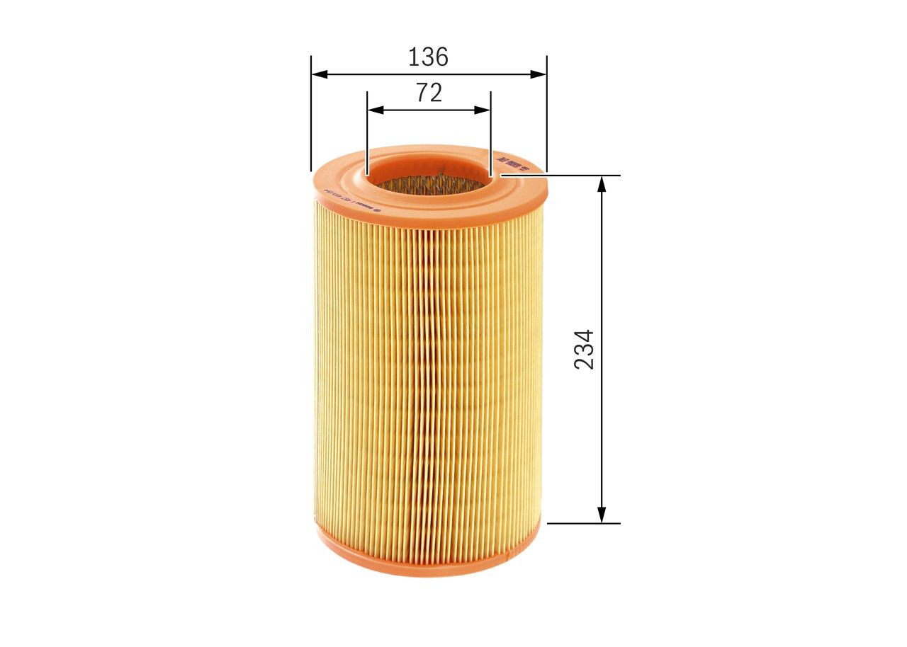 Filtro de aire 1457433154 Bosch