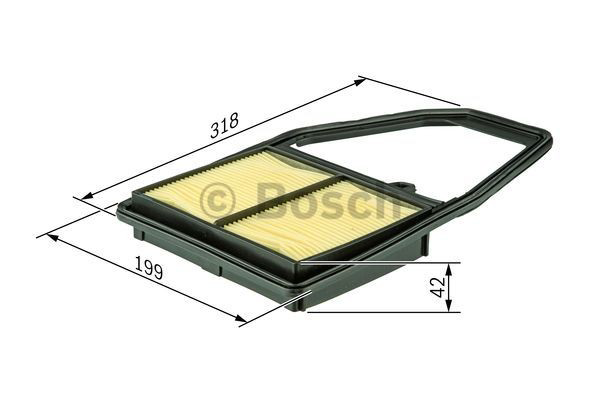 Comprar 1457433322 Bosch Filtro de aire