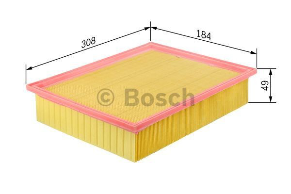 Filtro de aire 1457433546 Bosch