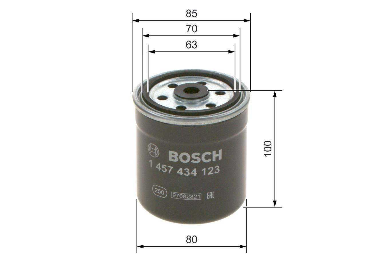 Comprar 1457434123 Bosch Filtro diesel