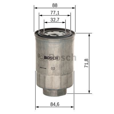 Filtro combustible Bosch 1457434201 precio, desde 13,98 EUR
