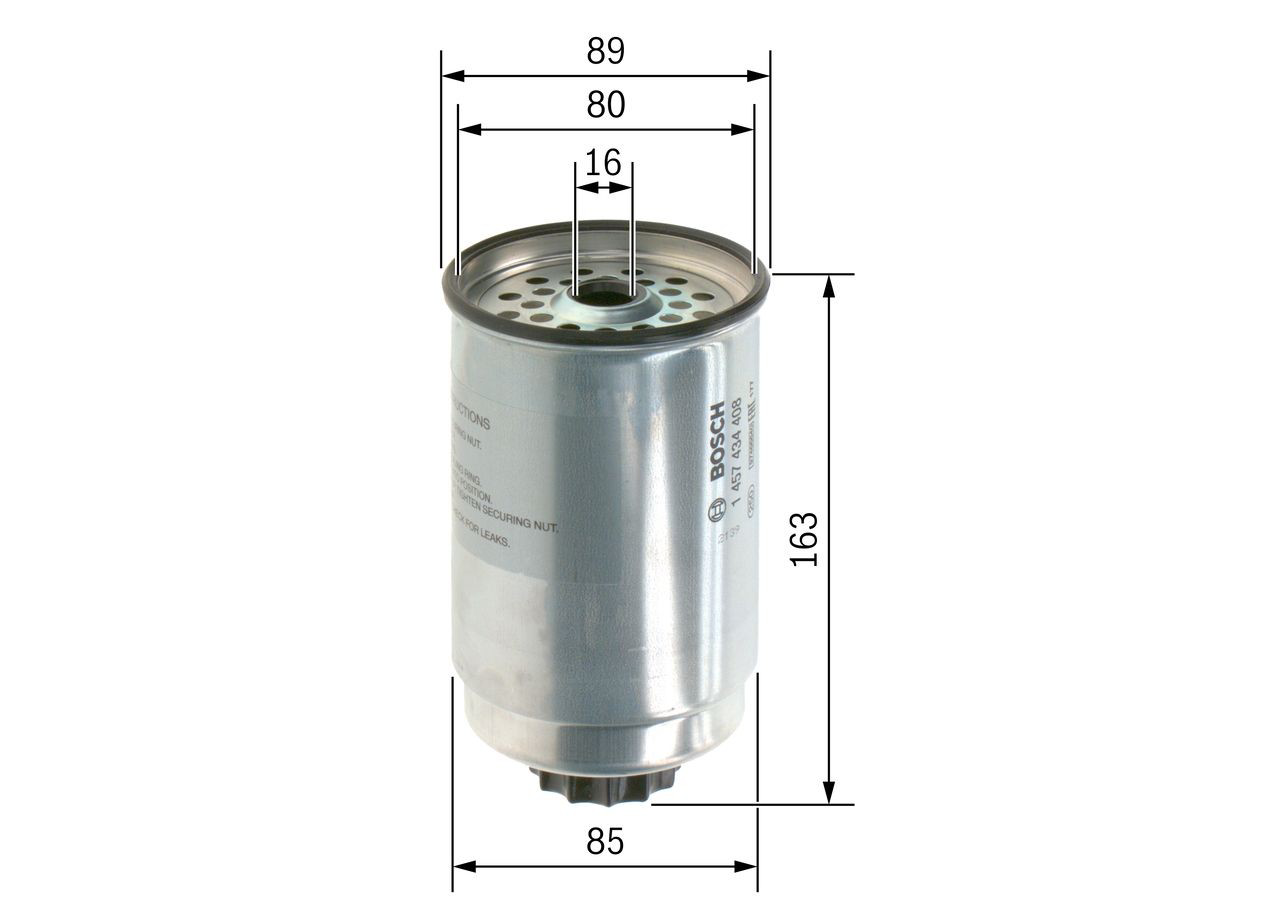 PF267 Maxgear Filtro de gasolina