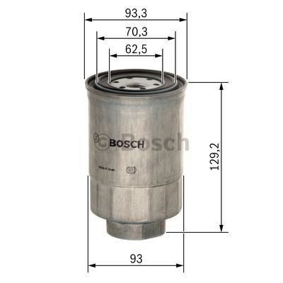 Comprar 1457434438 Bosch Filtro diesel