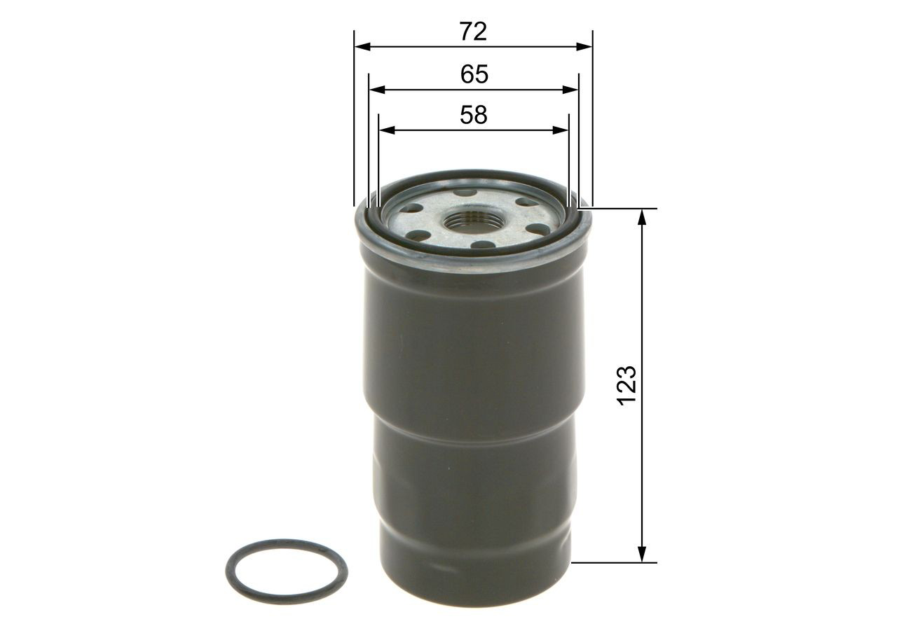 1457434440 Bosch Filtro de gasolina