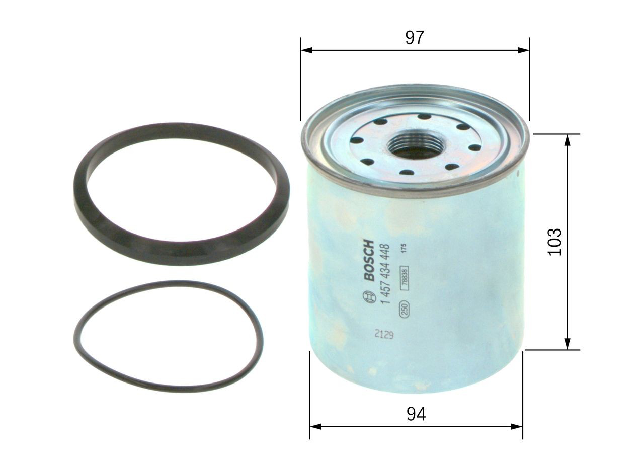 Filtro de combustible 1457434448 Bosch