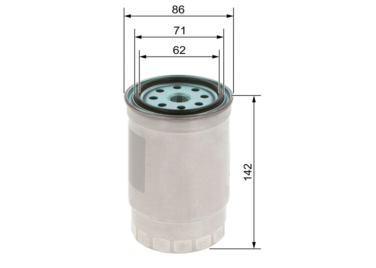 Filtro de combustible 1457434511 Bosch