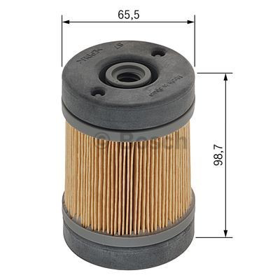 Filtro de partículas 1457436006 Bosch
