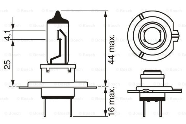 Lámpara halógena Bosch 1987302075 precio, desde 8,14 EUR
