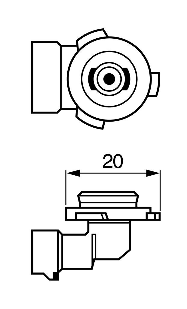 Bombilla 1987302083 Bosch