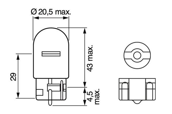Lámpara Bosch 1987302251