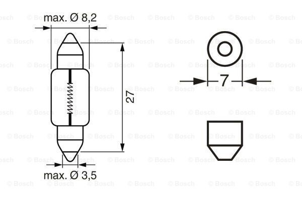 Bombilla de faro Bosch 1987302528 precio, desde 1,57 EUR