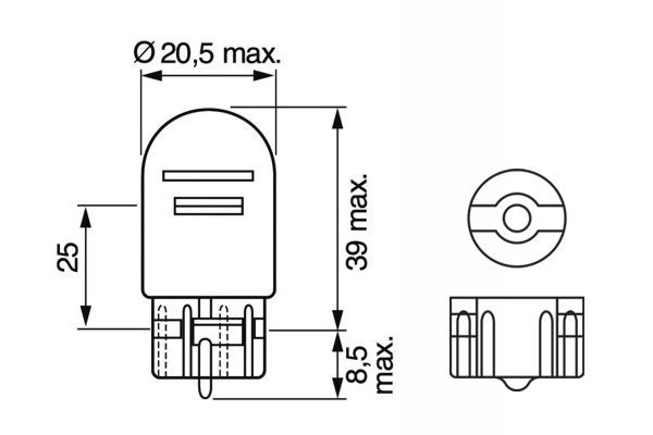 Bombilla 1987302823 Bosch