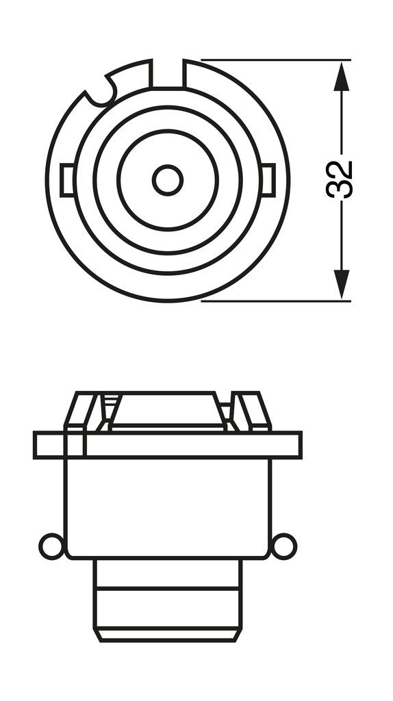 Bombilla de xenón 1987302851 Bosch