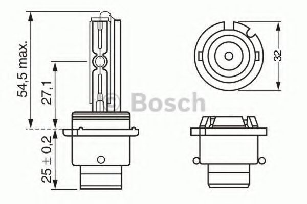 1987302904 Bosch Bombilla de xenón