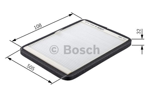 Filtro de cabina Bosch 1987432018 precio, desde 8,21 EUR