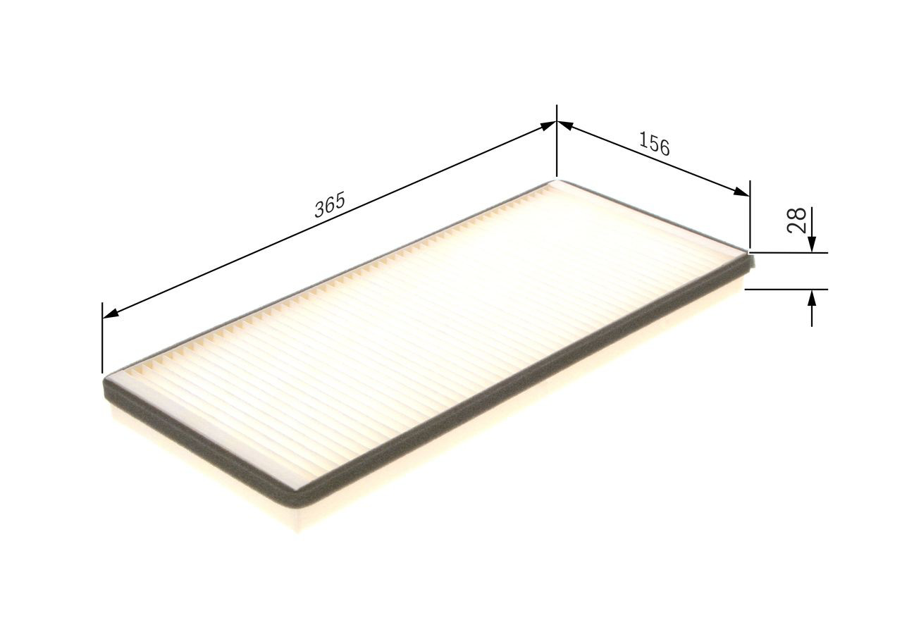 Filtro de habitáculo 1987432043 Bosch