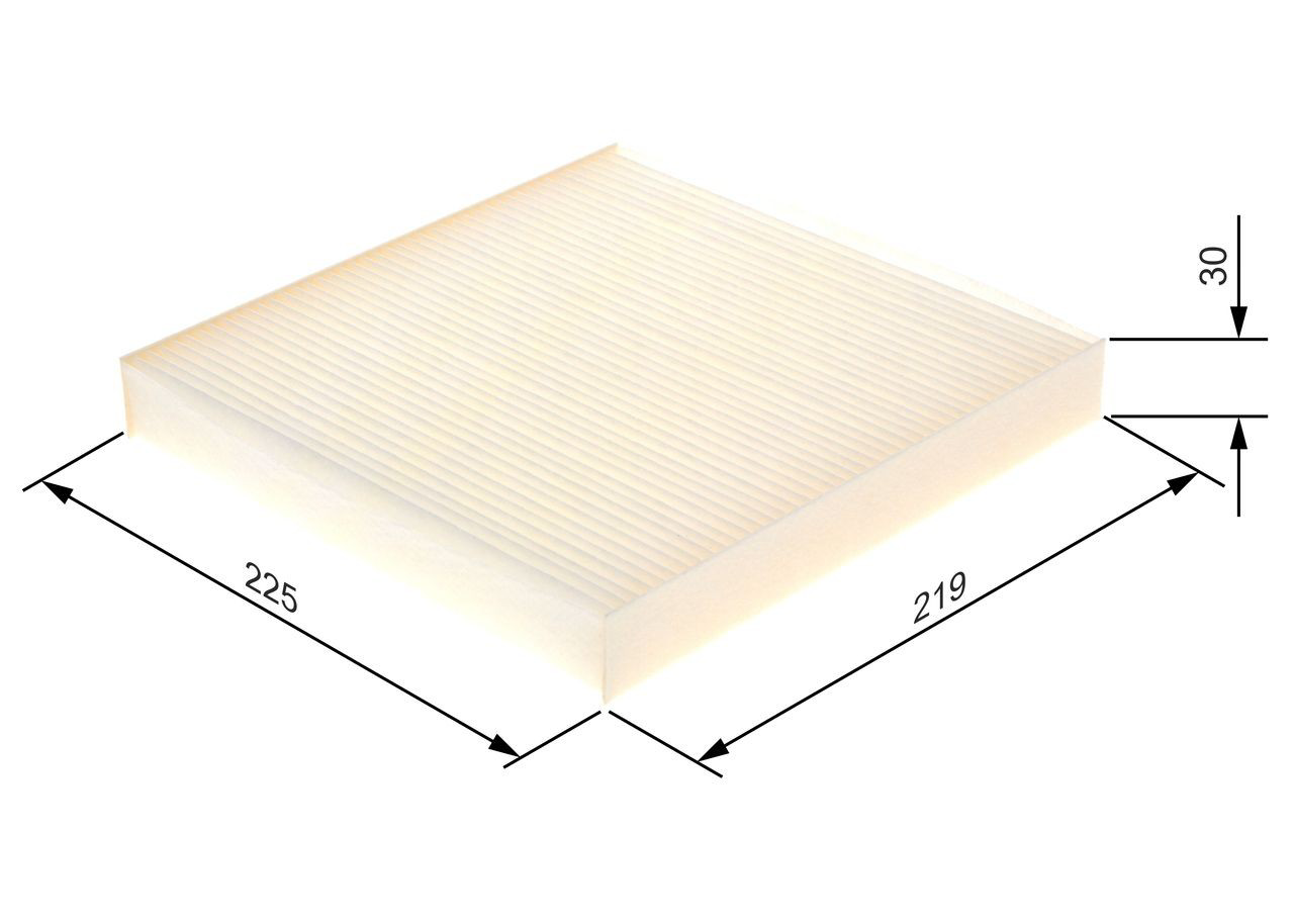 Filtro de habitáculo 1987432083 Bosch