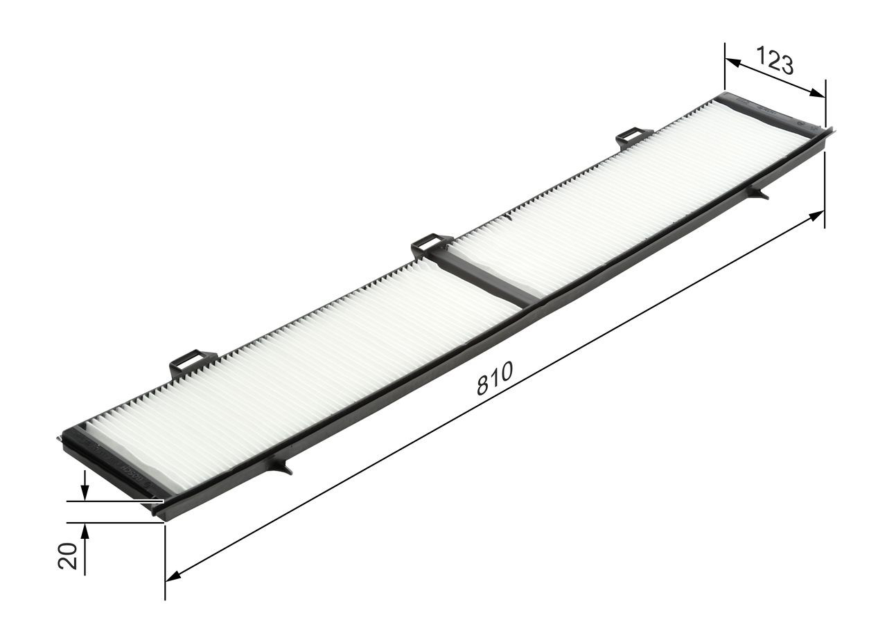 Comprar 1987432124 Bosch Filtro de aire del habitáculo