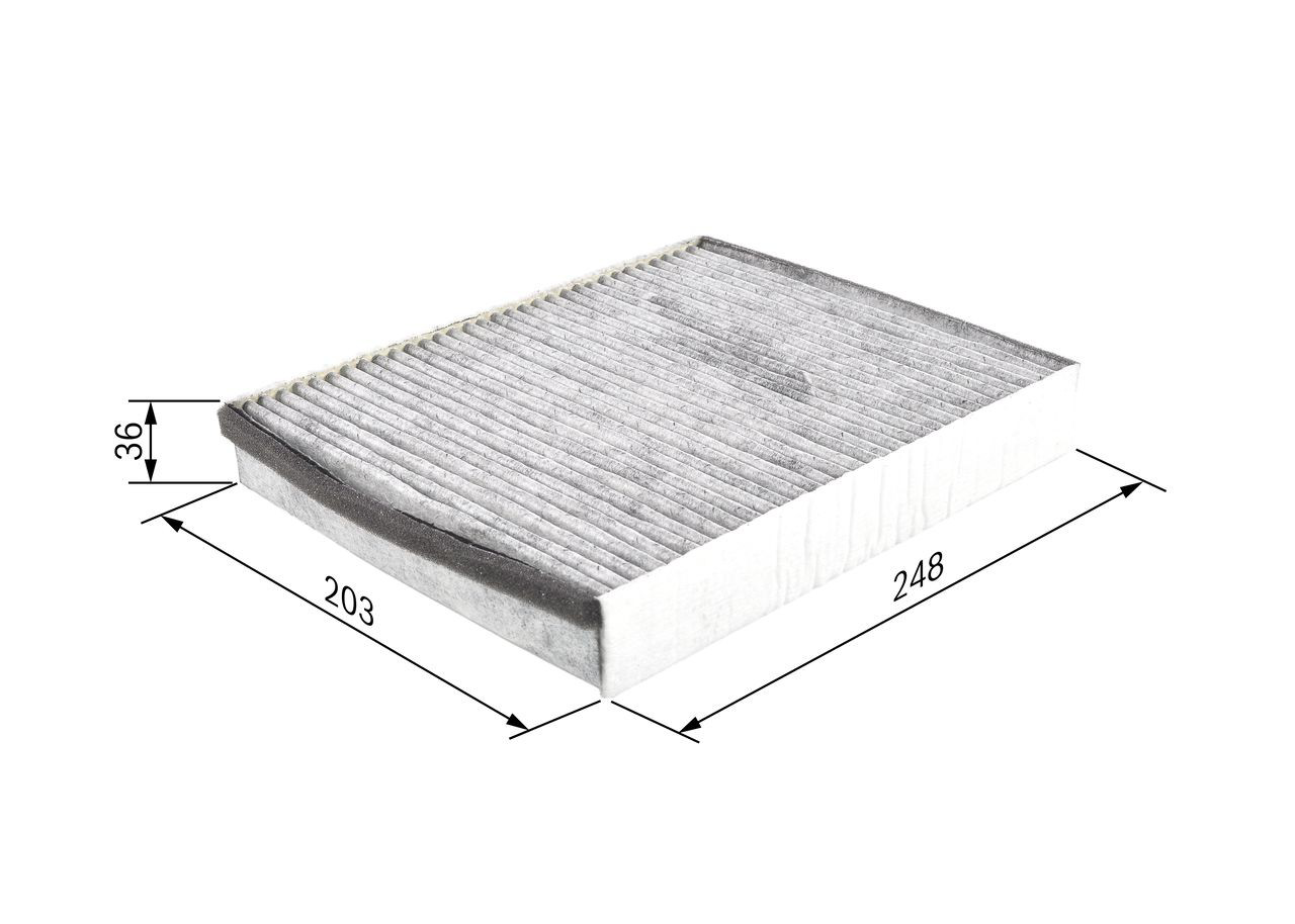 1987432598 Bosch Filtro antipolen