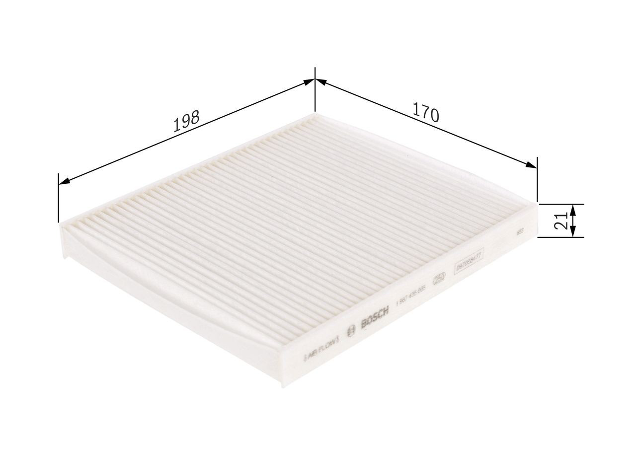 Filtro de habitáculo 1987435065 Bosch