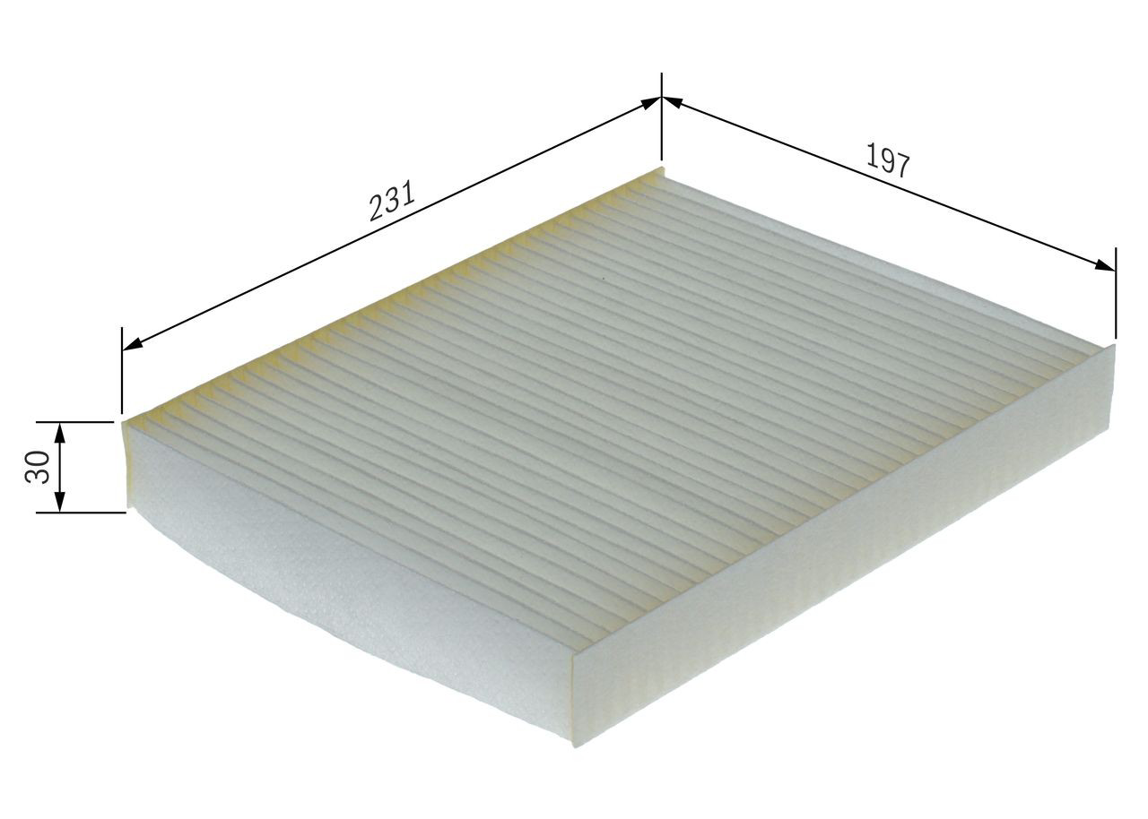 Filtro de habitáculo 1987435139 Bosch