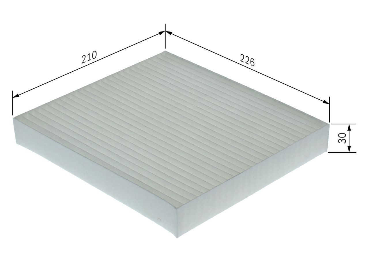 Filtro de cabina Bosch 1987435160 precio, desde 12,92 EUR